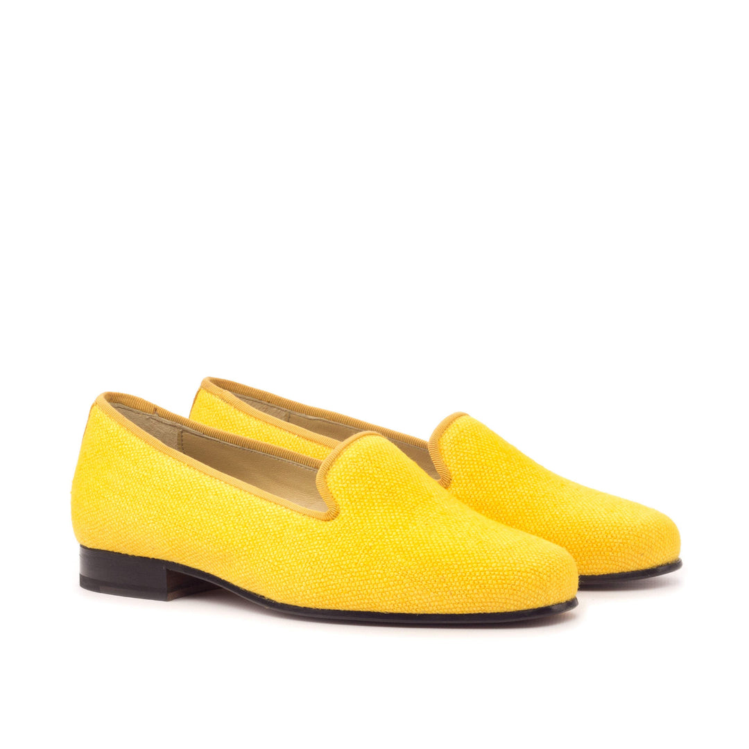 Women's Rose High Heels Leather Yellow 3442 4- MERRIMIUM
