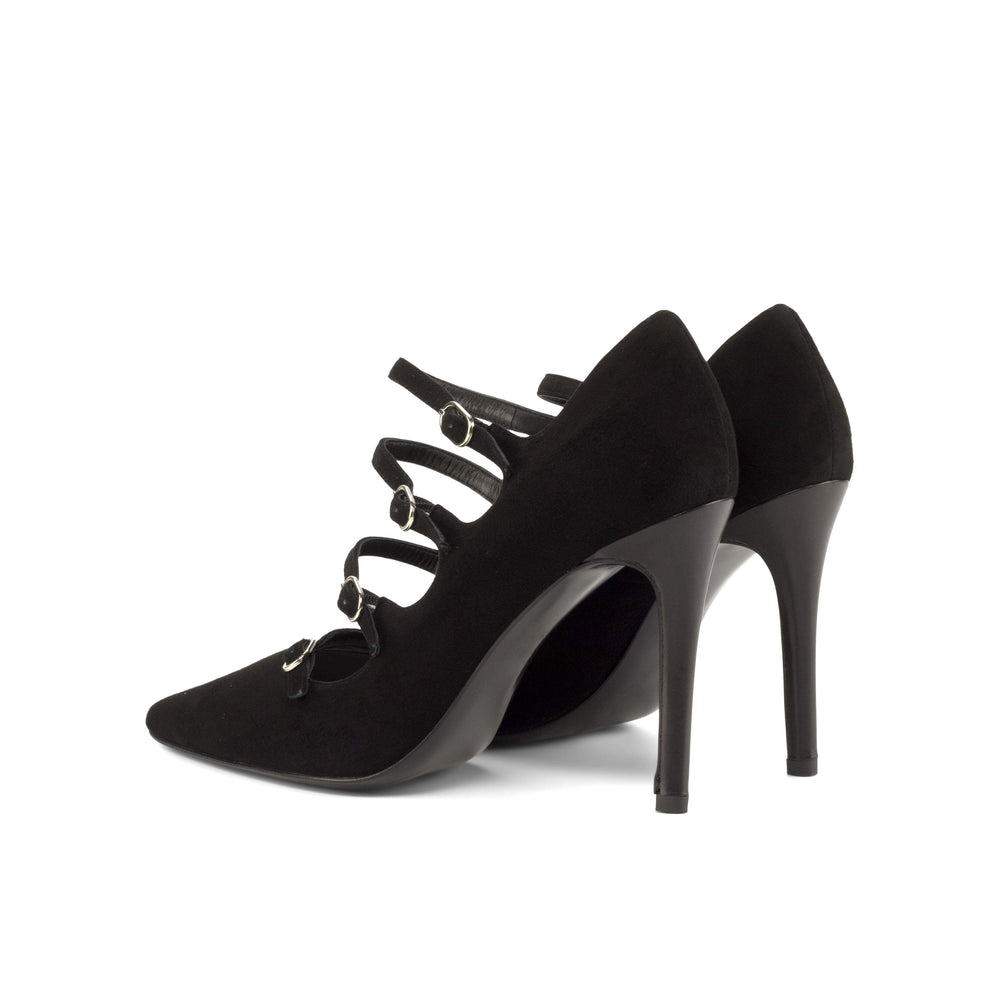 Women's Venice High Heels Leather Luxury Black 4772 2- MERRIMIUM