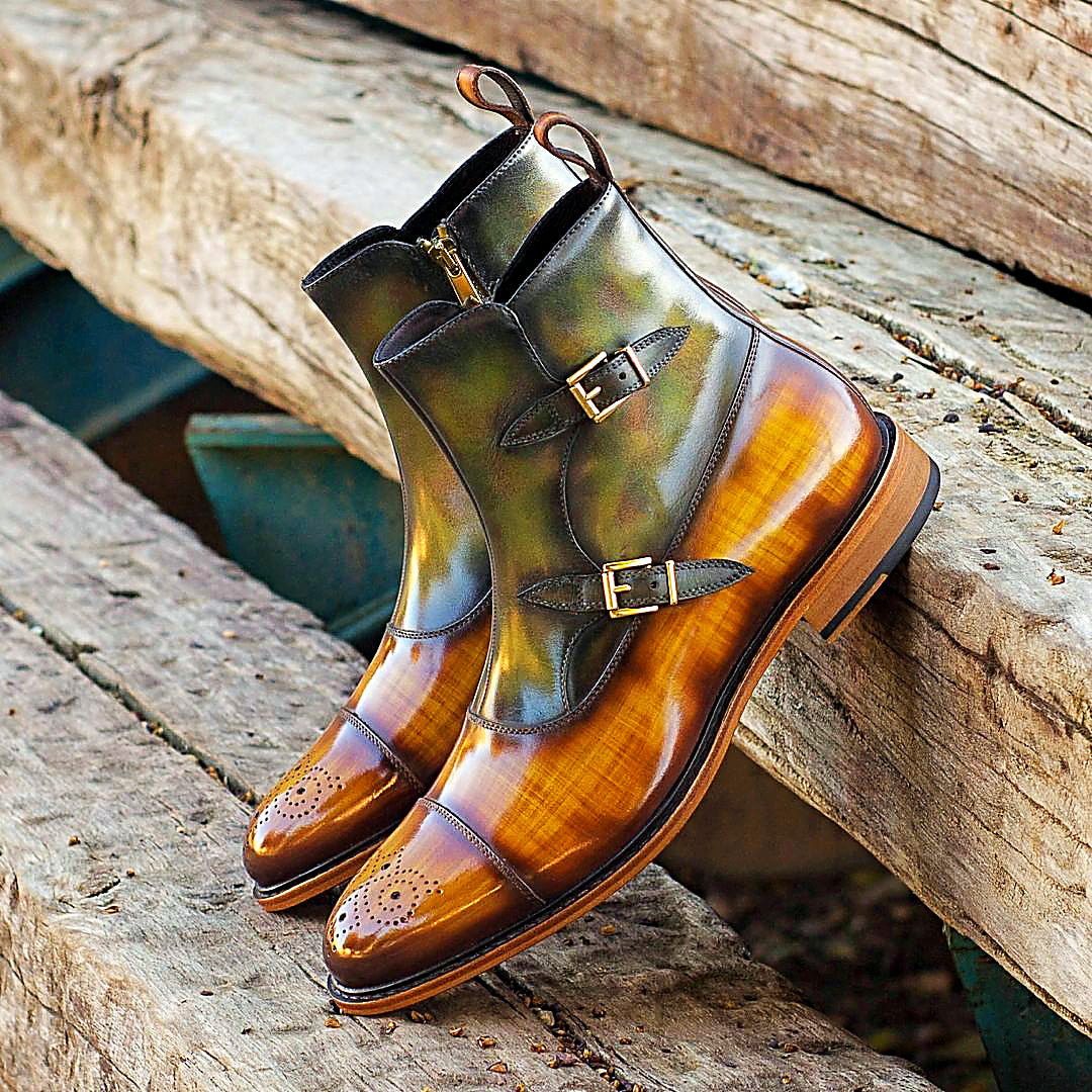 MERRIMIUM Custom-made Patina Boot