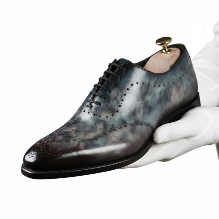 Men's Cygnus Cezanne Patina Wholecut Goodyear Welt Shoes Limited Edition