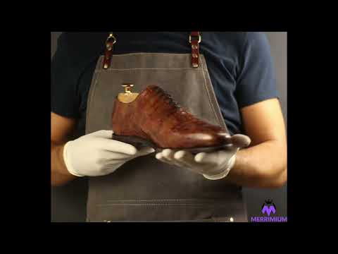 Wholecut Goodyear welt Patina Shoes Egyptian Limited Edition-MERRIMIUM