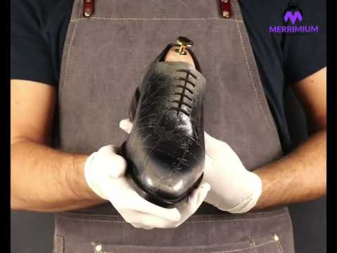 Cartography Reverse Patina Wholecut Goodyear Welt Shoes Limited Edition-MERRIMIUM Video